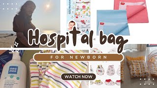 എന്തെല്ലാം കരുതാം 🤔Hospital bag packing for new born👶Newborn Essentials📝🎒🧳 PART 1 [upl. by Alyal]