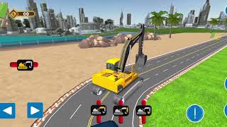 JCB Game for Android Gameplay  Village JCB excavator sim  Android gameplay Malayalam [upl. by Kirstin176]