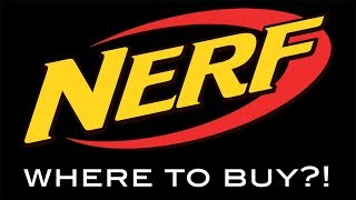 WHERE TO BUY NERF GUNS [upl. by Onfroi]