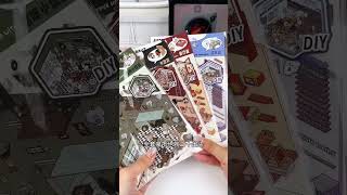 Has DIY scene collage stickers evolved to this point Scene collage Childrens toys Handmade DIY [upl. by Chavey]