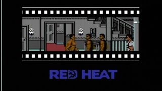 RED HEAT C64  FULL GAME [upl. by Ahsiki]