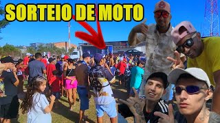 INVADIMOS UMA FESTA NA QUEBRADA TEVE SORTEIO DE MOTO [upl. by Ellekcir]