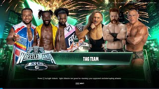 Brawling Brutes vs The New Day  WWE 2K24 All Stars [upl. by Bazar]