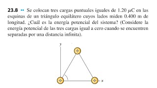 Física Potencial Eléctrico  Energía potencial del sistema [upl. by Bordiuk490]