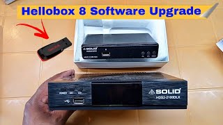 solid 8181 2100 dlx Hellobox Software Upgrade by pendrive [upl. by Darell]