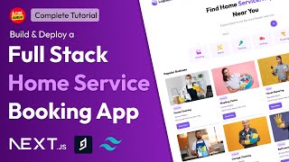 Build amp Deploy Full Stack Nextjs Home Service App using Reactjs Hygraph  Tailwind css [upl. by Simpkins312]