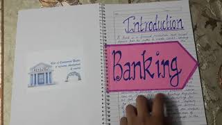 Money And Banking  Economics Project class 12th [upl. by Margaux]