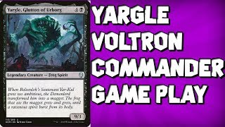 Mono Black  Yargle  Commander  Game play  voltron [upl. by Ardnasirhc]