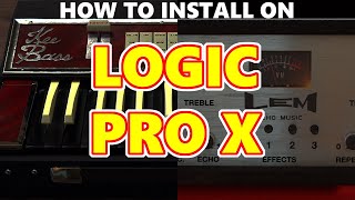 Martinic Kee Bass and Lem Echo Plugins  HowTo Installation on Logic Pro X [upl. by O'Shee]