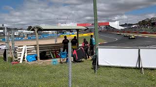 Sunday Bathurst 1000 s5000 race cars start [upl. by Nosreh225]