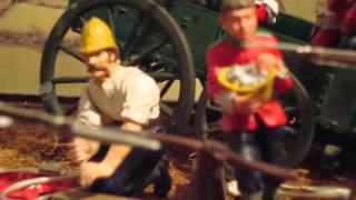 rorkes drift battle 132 scale toysoldiers [upl. by Minni350]