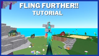 How To Fling FAR In Fling Things And People In ROBLOX [upl. by Cyndia]