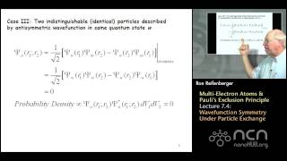 Purdue PHYS 342 L74 Paulis Exclusion Principle Wavefunction Symmetry [upl. by Adao]