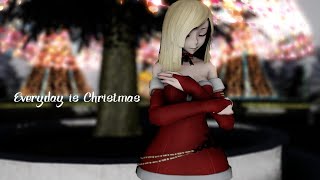 MMD  Everyday is Christmas  Jane MOTION  STAGE DL [upl. by Sibbie955]