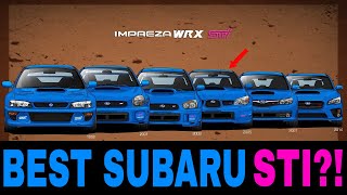 What is the BEST Subaru Impreza STI Generation [upl. by Nuahsyd101]