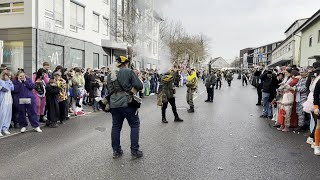 Fasnetsumzug Wernau 2024  Wernauer Narren eV Teil 1 4K HDR uncut [upl. by Gerti]