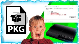 PKG MAYOR DE 4 GB COMO INSTALAR EN PS3🤔🤔🤔 [upl. by Alliuqahs690]