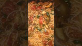 Mushroom capellini pasta [upl. by Akined415]