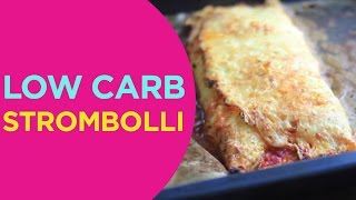 Italian Food FANS Healthy Stromboli LCGFSF  LowCarbPlanner [upl. by Dwyer339]