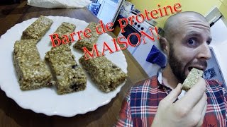 Recette barre de proteine MAISON [upl. by Collen]