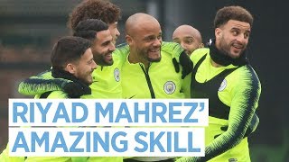 Riyad Mahrez Amazing Skill  Training  Man City [upl. by Tirrej]