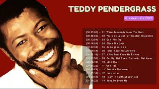 Teddy Pendergrass Pendergrass  THE Greatest Hits FULL ALBUM  Pendergrass Best Songs 2022 [upl. by Anyale892]