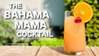 How To Make a BAHAMA MAMA Cocktail  1Minute Cocktail Recipes [upl. by Drandell]