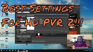 Hauppauge HD PVR 2 Gaming Edition Best Quality Settings Updated 2016 [upl. by Sellers]