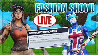 NA EASTFORTNITE FASHION SHOW LIVESCRIMHIDE AND SEEK WIN 3 TIMESGIFTBEST COMBO WINS [upl. by Odlonra]