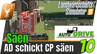 LS19 Mod Auto Drive Tutorial für Anfänger 10  AutoDrive schickt Courseplay zum Säen [upl. by Ennagem]