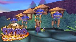 Spyro 3 Year of the Dragon Hack  Explore the Bamboo Terrace shooting challenge [upl. by Ohcamac388]