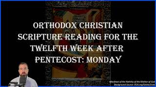 Twelfth Week After Pentecost Monday  Galatians 42227 amp Luke 81621  September 9 2024 [upl. by Kciremed]