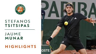 Stefanos Tsitsipas vs Jaume Munar  Round 1 Highlights  RolandGarros 2020 [upl. by Herrera]