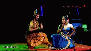 A glimpse from Valli Thirumanam episode  Shadaksharam  Sridevi Nrithyalaya  Bharathanatyam Dance [upl. by Anina]