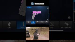 Pink guns Build in Gun Builder ELITE 2 gun gunbuilderelite airsoft pubg cod milsim roblox [upl. by Orrin]