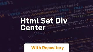 html set div center [upl. by Janela635]