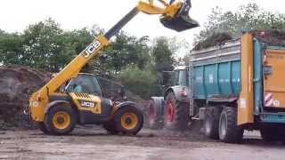 ✳️Transport  chargement Déchets Verts  Fendt  JCB  Rolland 🇫🇷CUMA DE LOR NOIR🇫🇷 [upl. by Neelat434]