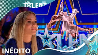 Duo de TRAPECISTAS conectados que NO consigue emocionar al jurado  Inéditos  Got Talent 2023 [upl. by Rebah]