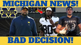 THIS DECISION TAKES EVERYONE BY SURPRISE MICHIGAN WOLVERINES NEWS [upl. by Ahsienel884]