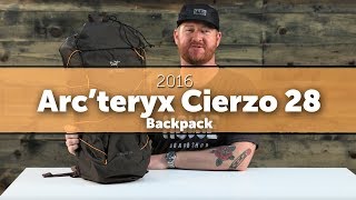 Arcteryx Cierzo 28 Backpack [upl. by Margret]