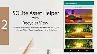 Storing and Showing Images into SQLite Database in Android Studio [upl. by Aneeh920]