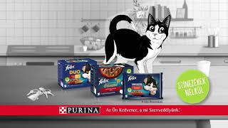 Purina FELIX Ellenállhatatlan íz színezékek nélkül [upl. by Engamrahc101]