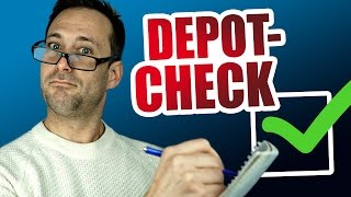 Depotcheck – so geht´s ganz einfach  Mission Money [upl. by Elkraps]