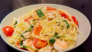 Tomato Shrimp Pasta [upl. by Arotak910]