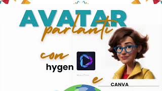 Avatar Parlanti con Canva e Hygen [upl. by Belayneh694]