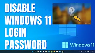 How To Remove Password From Windows 11  How to Disable Windows 11 Login Password [upl. by Eudocia768]