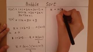 Bubble Sort  Time Complexity [upl. by Amol]