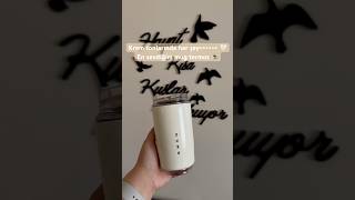 Smeg Mug Termos 🤍☕️AliExpress ürünü ®️reklam trending smeg keşfet viralvideo viralshorts 🤍 [upl. by Nanci]