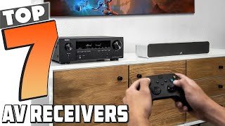 Top 7 Best AV Receivers to Consider Maximize Your Audio 2024 [upl. by Celestia]