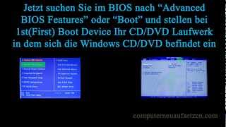 PC Computer neu aufsetzen installieren Tutorial Deutsch basic [upl. by Xila488]